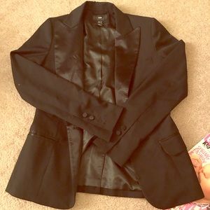 H&M Black Tuxedo Blazer